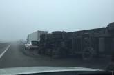 Массовое ДТП на трассе Киев-Одесса: столкнулись шесть авто