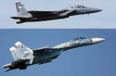 Су-27 против F-15 - захватывающее видео