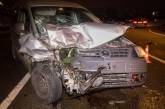 В Киеве пьяный водитель протаранил три автомобиля и сбежал: двое пострадавших