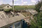 В Николаевской области из-за короткого замыкания загорелся гараж. ФОТО