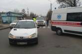 В Николаеве автомобиль сбил школьницу на пешеходном переходе. ВИДЕО