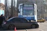 В Николаеве «Субару» преградила путь трамваю