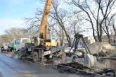 В Николаеве на 5,5 метров провалился канализационный коллектор