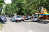Из-за невнимательной блондинки улица Фалеевская оказалась заблокирована