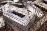 В Николаеве вандалы разбили памятники на Мешковском кладбище