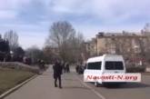 Кортеж президента Порошенко прибыл к ОДК в Николаеве. ВИДЕО
