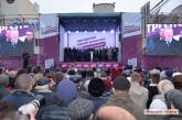 В Южноукраинске Порошенко обратился к Путину