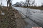 На Первомайск обрушился град и дождь со штормовым ветром