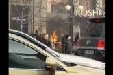 В Киеве полиция по горячим следам поймала поджигателя Roshen