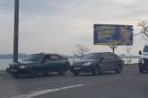 В Николаеве из-за небольшого ДТП возникают заторы на Варваровском мосту