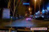 Как ездят в Николаеве: Daewoo на высокой скорости едва не врезался в остановку. ВИДЕО