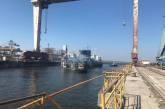 На николаевском заводе «Океан» заработал сухой док: на ремонт зашло судно