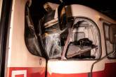 В Киеве лоб в лоб столкнулись два трамвая: травмированы три пассажира 