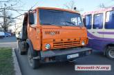 В Николаеве грузовик «КамАЗ» столкнулся с пассажирским автобусом «Днепр-Очаков»   