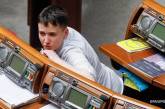 Надежда Савченко вернулась на работу в Раду