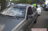 В Николаеве водитель «Ланоса» после ДТП достал биту, разбил «Опель» и избил водителя