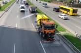 В Киеве начнут чистить дороги с помощью моющих средств