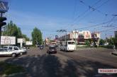 На одном из самых оживленных перекрестков в центре Николаева не работают светофоры