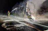 В Польше полностью сгорел автобус «Киев — Прага»