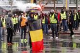В Брюсселе в день выборов в Европарламент произошли столкновения