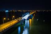 Ночью в Николаеве разводили Варваровский мост для ремонта. ФОТО