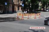 В центре Николаева  снова потоп