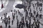 Сотни велосипедистов упали с «Адской горы». ВИДЕО