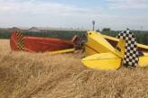 В Полтавской области разбился самолет: один человек погиб, еще один травмирован