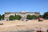 Реконструкция Соборной площади в Николаеве: работы могут остановиться