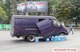 В Николаеве «Хонда» врезалась в микроавтобус «Газель»