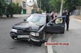 В центре Николаева таксист на «Опеле» врезался в дерево