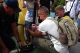 В Скадовске спасатели вызволяли мальчика, застрявшего в мультяшной конструкции 