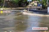 В Николаеве разлилось очередное канализационное озеро
