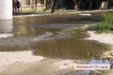 В сети появилось видео канализационного потопа в Николаеве