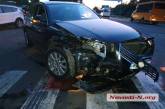 В Николаеве столкнулись «Форд» и «Фольксваген» — пострадал водитель