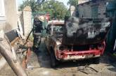 В Вознесенске во время проведения газосварочных работ сгорел «ВАЗ»