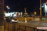 В центре Николаева водитель ударил ногой в голову пешехода, спровоцировавшего ДТП