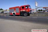 В Николаеве пожарный автомобиль протаранил «Хюндай»