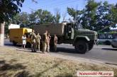 В Николаеве «Мерседес» врезался в армейский грузовик