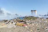На Николаевщине горит полигон бытовых отходов