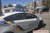 В Николаеве неизвестные разбили стекло в автомобиле патрульной полиции