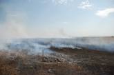 За сутки в Жовтневом районе произошло 6 возгораний сухой травы