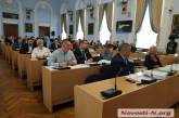 После двух часов работы в земельной сессии Николаевского горсовета объявили перерыв 