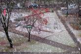В Киеве и Житомире выпал первый снег
