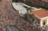 Протесты в Барселоне: на улицы вышли более полумиллиона человек