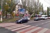 В Николаеве заработал светофор на перекрестке проспекта Мира и 1-й Линии