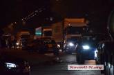 На Ингульском мосту столкнулись три авто — улица Пушкинская «застыла» в пробке