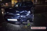 В Николаеве после столкновения Mitsubishi и Opel вылетели на тротуар