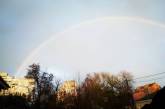 Николаевцы массово делятся фотографиями радуги над городом в соцсетях
