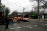В Николаеве закрыто движение троллейбусов по ул. Большой Морской